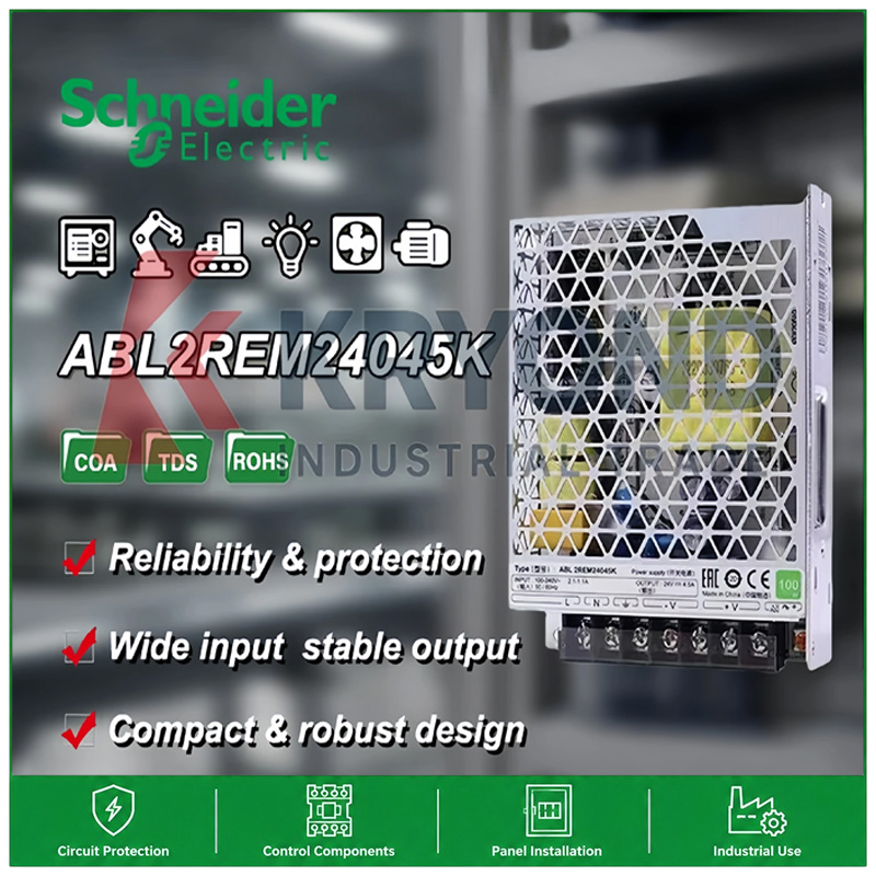Home Automation Systems Diy - แหล่งจ่ายไฟ Schneider Electric ABL2REM24045K 100W 24V