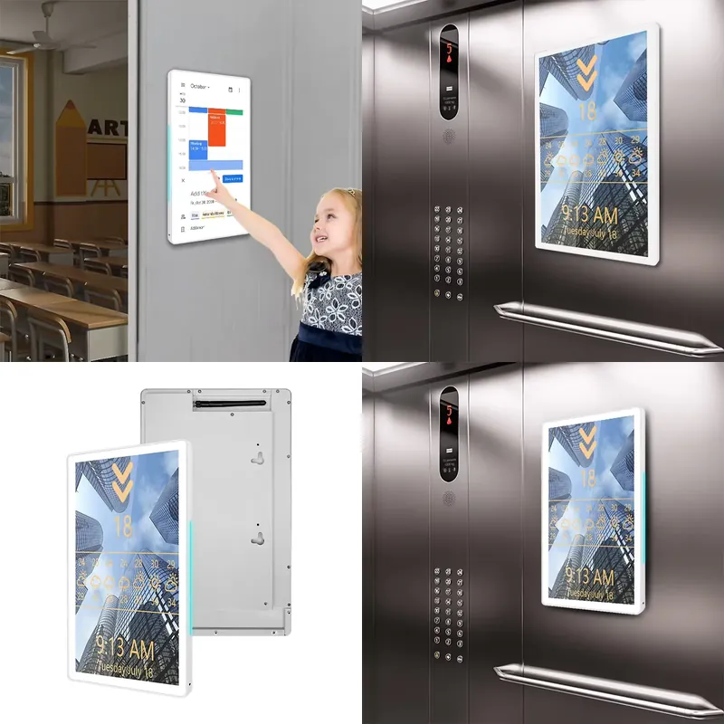 Home Automation System Design - ออกแบบมาเพื่อระบบอัตโนมัติในอุตสาหกรรม, คีออสค์สำหรับร้านค้าปลีก, และระบบควบคุมบ้านอัจฉริยะ, อุปกรณ์ติดผนังระบบแอนดรอยด์ของ Sinmar นี้