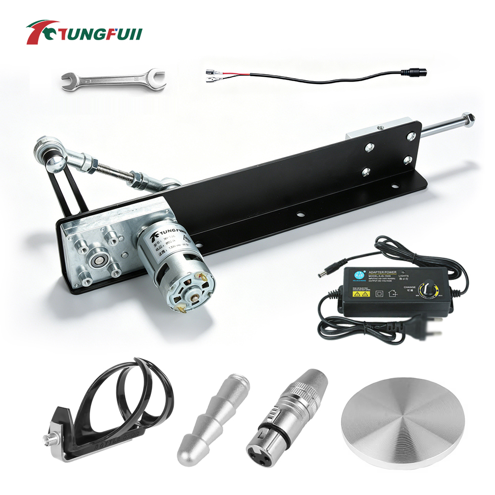 Home Automation Diy Projects - ชุดมอเตอร์แบบปรับได้ Tungfull 3-15 ซม. แบบเคลื่อนที่ไปมาเป็นเส้นตรง DC