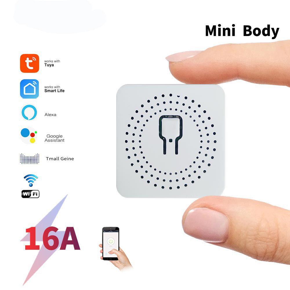 Diy Home Automation Controller - สวิตช์ไฟอัจฉริยะขนาดเล็กแบบ DIY ควบคุมสองทาง 16A ใช้งานร่วมกับ Tuya/Smart