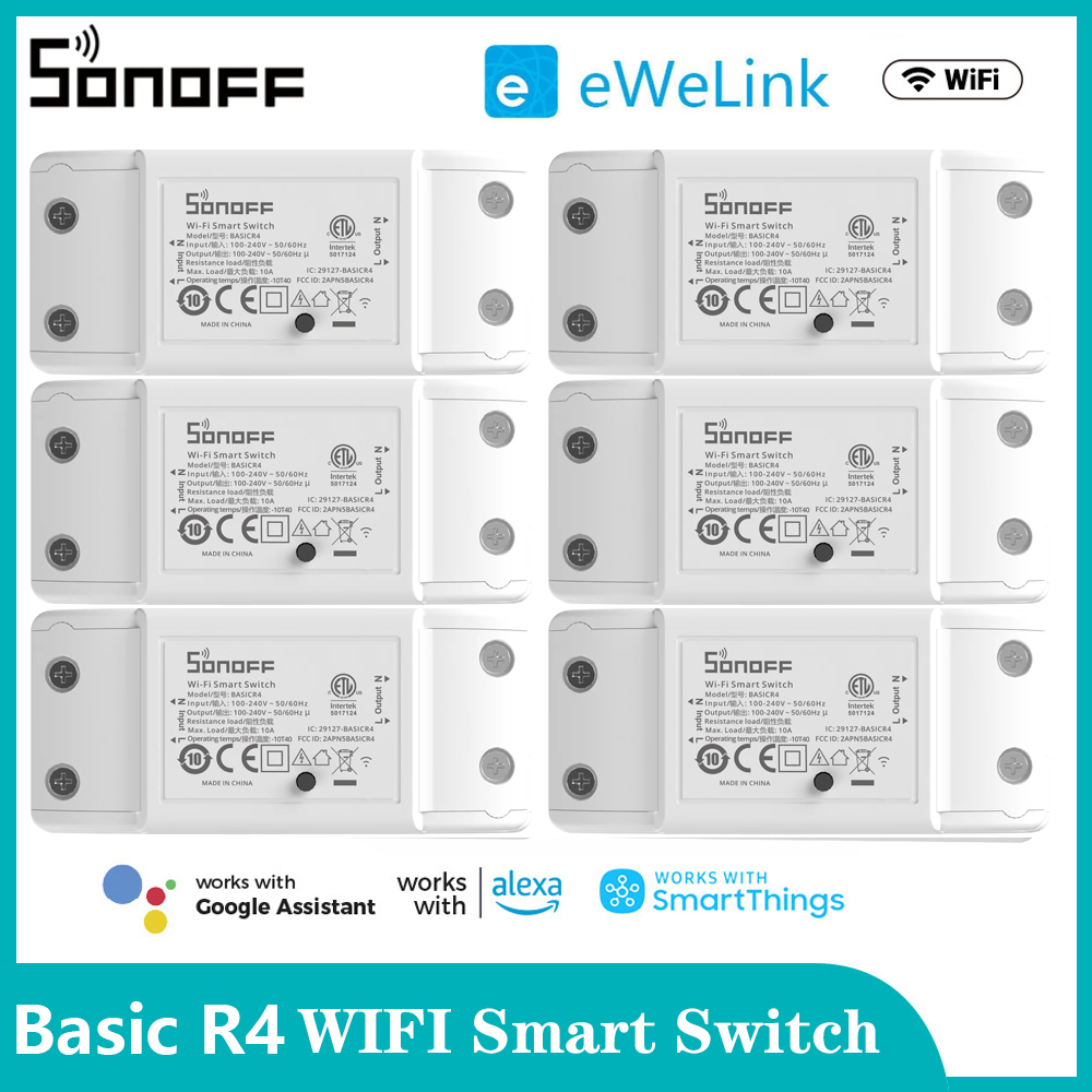 Sonoff Basic Switch - สวิตช์อัจฉริยะ SONOFF Basic R4 ควบคุมผ่านแอพ Smart