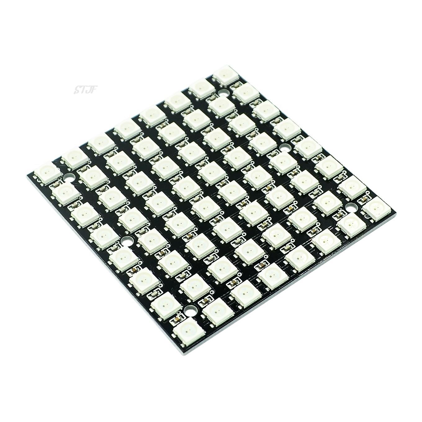 WS2812 smd LED 5050 RGB 8x8 64 - Rgb Led Matrix 8X8 บทวิจารณ์และราคา
