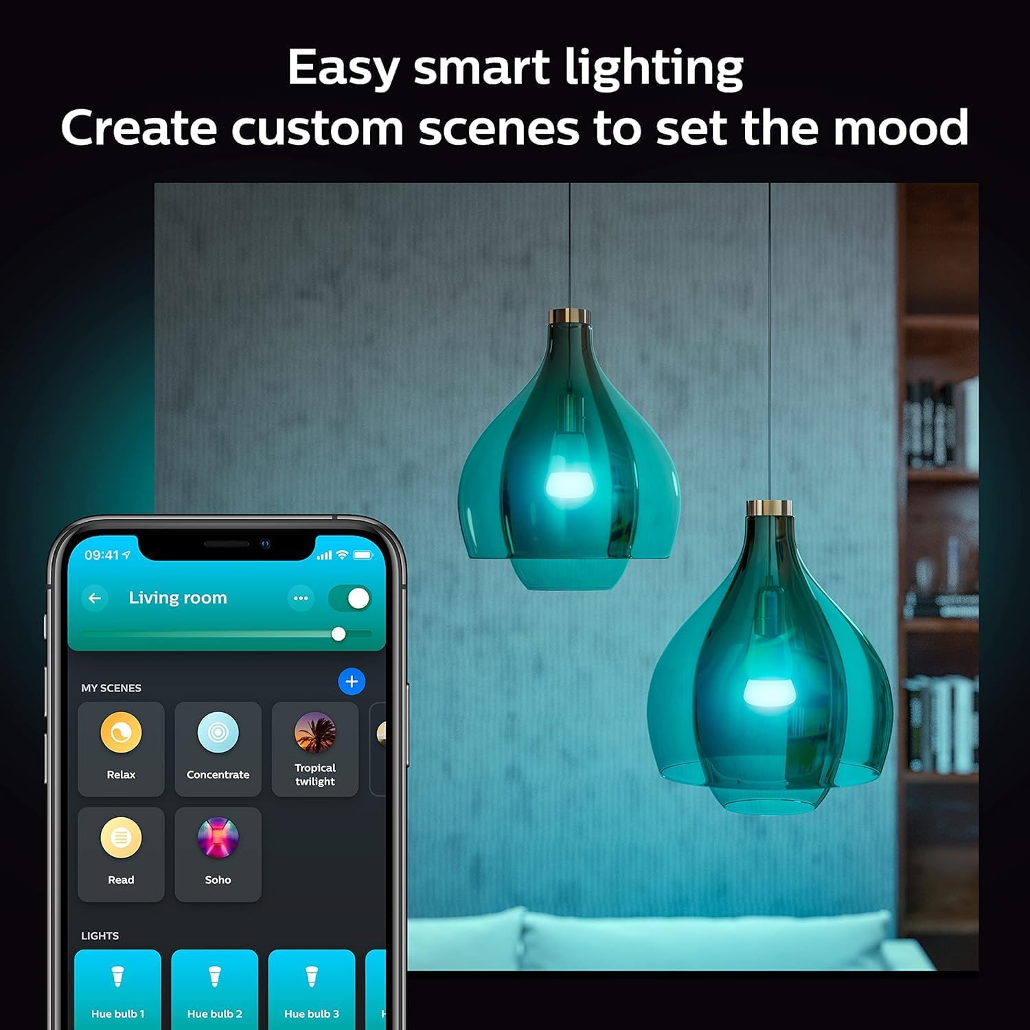 Philips Hue Smart Light Starte - Philips Light Hue Color บทวิจารณ์และราคา