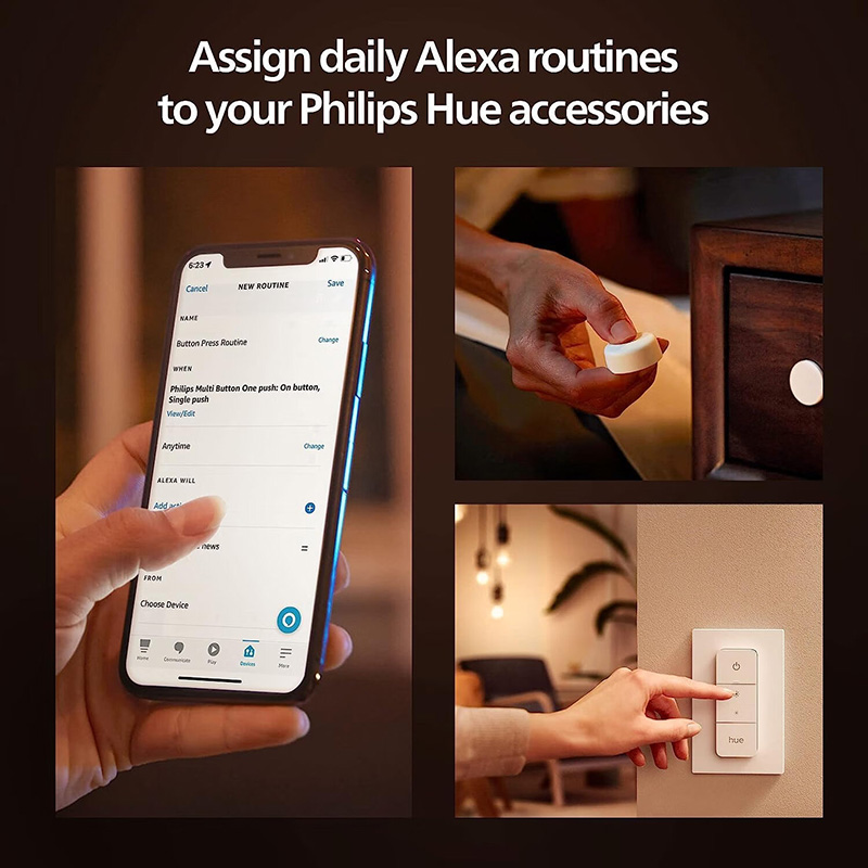 สวิตช์หรี่ไฟอัจฉริยะฟิลิปส์ ฮิ - Philips Light Hue Color บทวิจารณ์และราคา