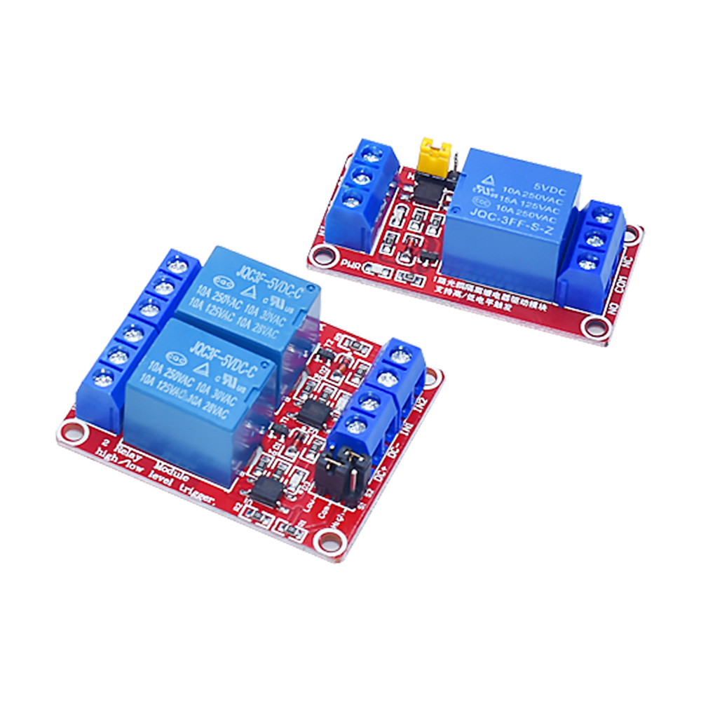 โมดูลรีเลย์ 1 2 6 4 8 ช่อง 5V  - Relay 8 Channel Board บทวิจารณ์และราคา