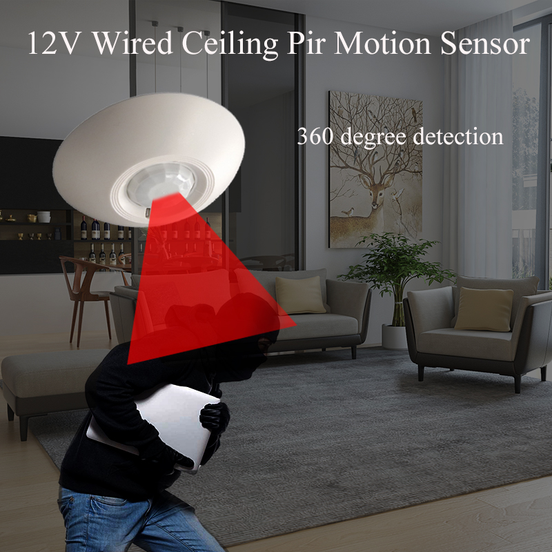 เซ็นเซอร์ตรวจจับความเคลื่อนไหว - Motion Sensor Pir Wired บทวิจารณ์และราคา