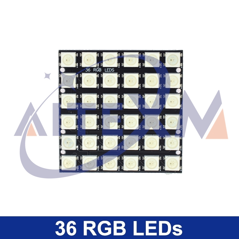 WS2812 โมดูล 5050 RGB 4x4 8x8  - Rgb Led Matrix 8X8 บทวิจารณ์และราคา