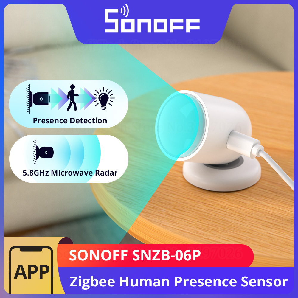 SONOFF SNZB-06P Zigbee Human P - Sonoff Basic Switch บทวิจารณ์และราคา