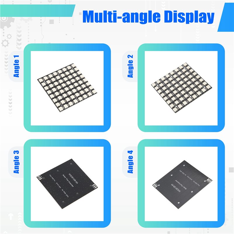 เทรนด์ปี 2025 ไฟ LED WS2812 50 - Rgb Led Matrix 8X8 บทวิจารณ์และราคา