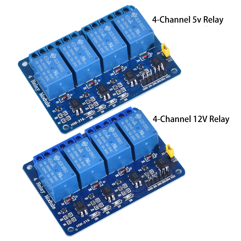 โมดูลรีเลย์ DC 5V 12V 24V 1 2  - Relay 8 Channel Board บทวิจารณ์และราคา