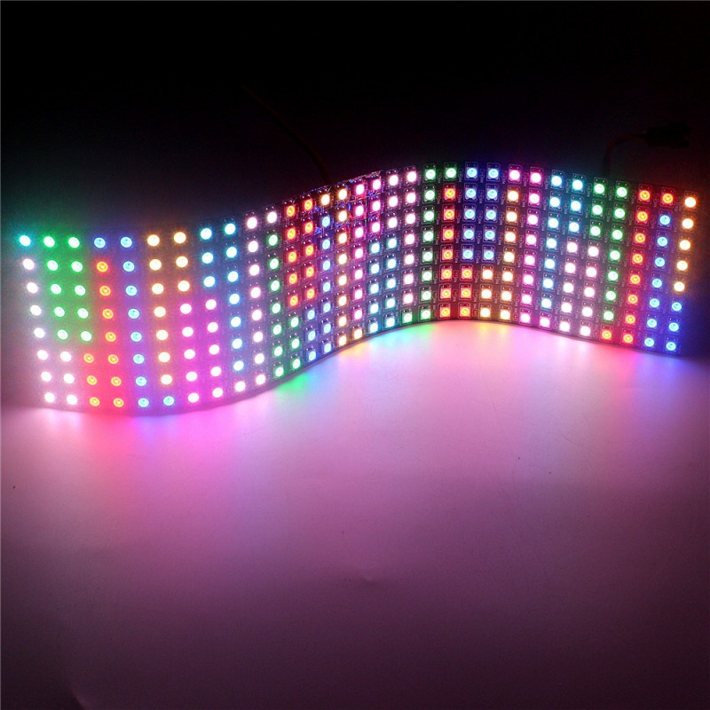 DC12V WS2815 DC5V WS2812B RGB  - Rgb Led Matrix 8X8 บทวิจารณ์และราคา