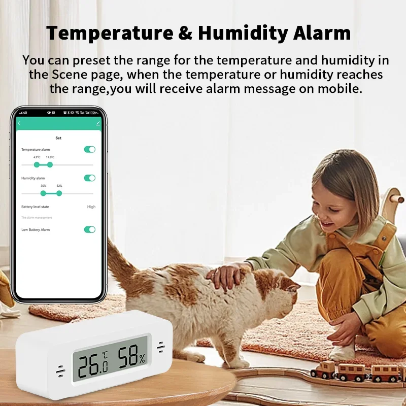 Tuya WiFi Zigbee Mini อุณหภูมิ - Home Automation Ideas บทวิจารณ์และราคา