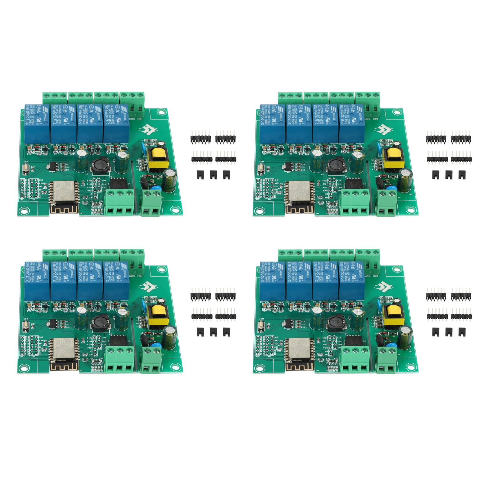 4X ไร้สาย WIFI 4 ช่องรีเลย์โมด - Relay 8 Channel Board บทวิจารณ์และราคา