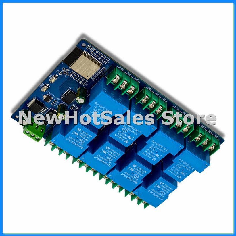โมดูลรีเลย์ 8 ช่อง 30A DC7-28/ - Relay 8 Channel Board บทวิจารณ์และราคา