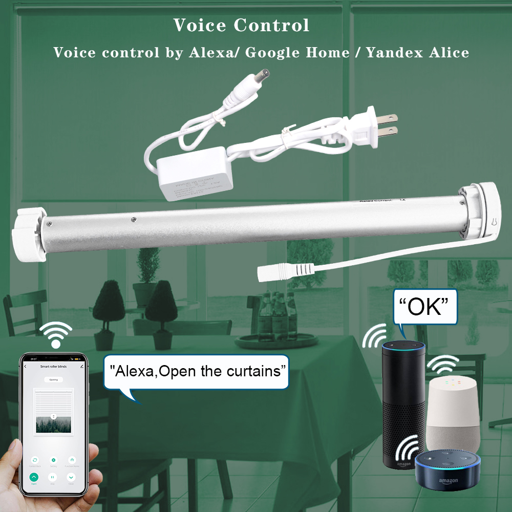 Tuya WiFi Mini Motorize Roller - Home Automation Technology บทวิจารณ์และราคา