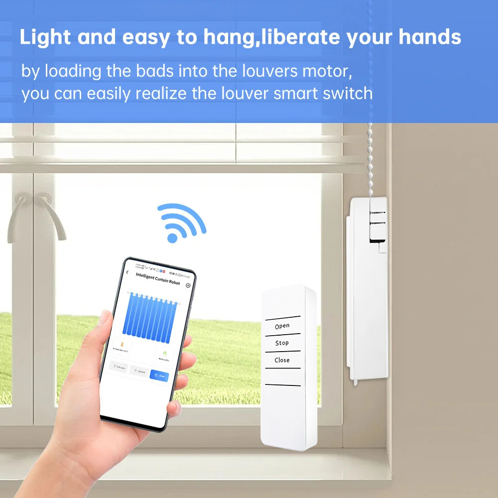 WiFi Electric Blind Roller Mot - Home Automation Technology บทวิจารณ์และราคา