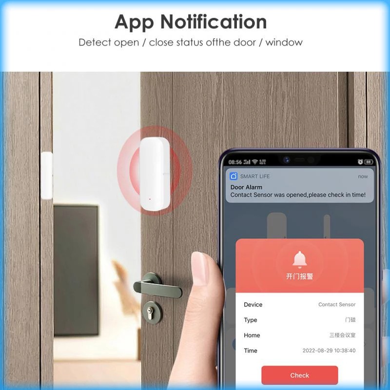 เซ็นเซอร์ประตูและหน้าต่างอัจฉร - Home Automation Technology บทวิจารณ์และราคา