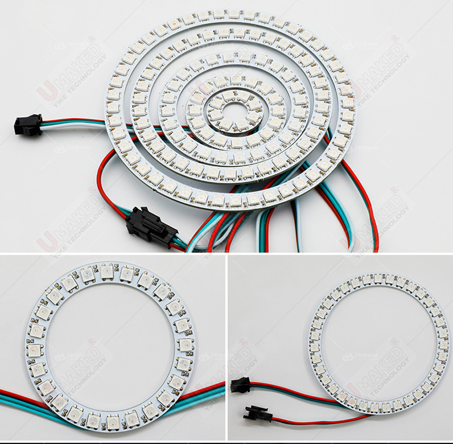 2pcs WS2812B แอดเดรสแอดเดรสดิจ - Rgb Led Matrix 8X8 บทวิจารณ์และราคา