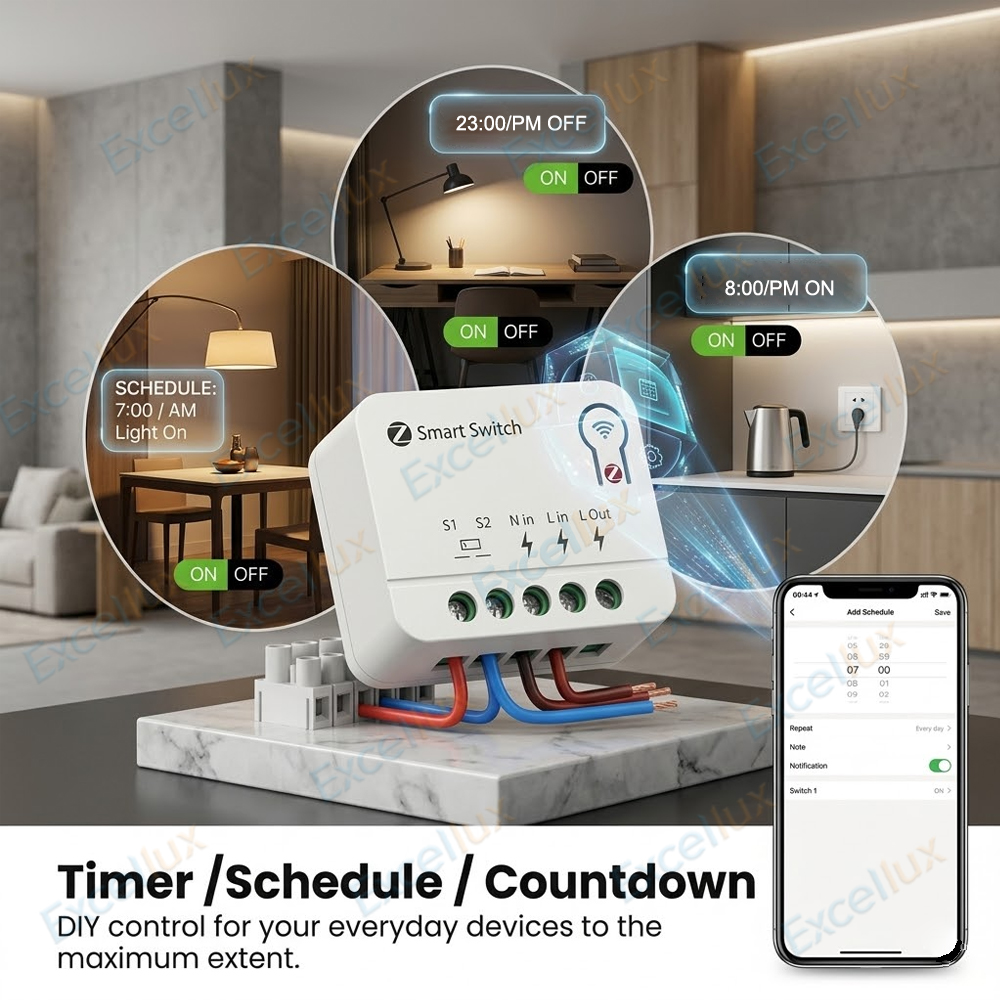 โมดูลสวิตช์อัจฉริยะ Zigbee 3.0 - Diy Home Automation Controller บทวิจารณ์และราคา