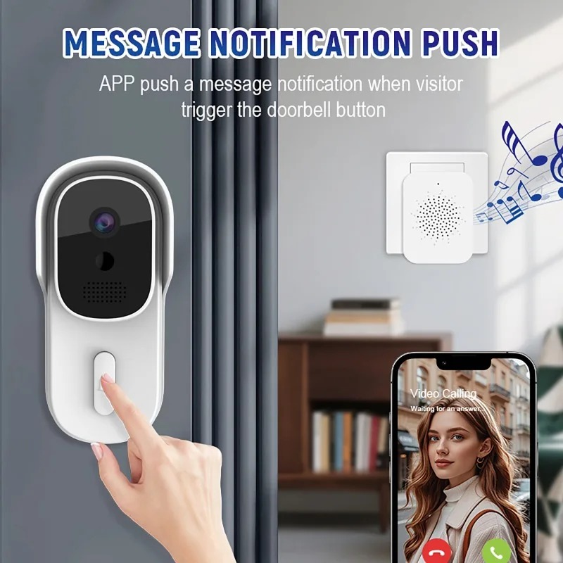 กล้องออดอัจฉริยะแบบมีสาย เชื่อ - Smart Doorbell Wired บทวิจารณ์และราคา