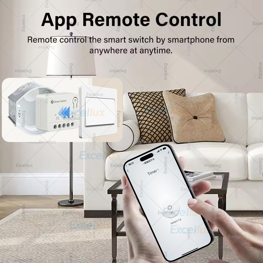 โมดูลสวิตช์อัจฉริยะ ZigBee Min - Home Automation Technology บทวิจารณ์และราคา