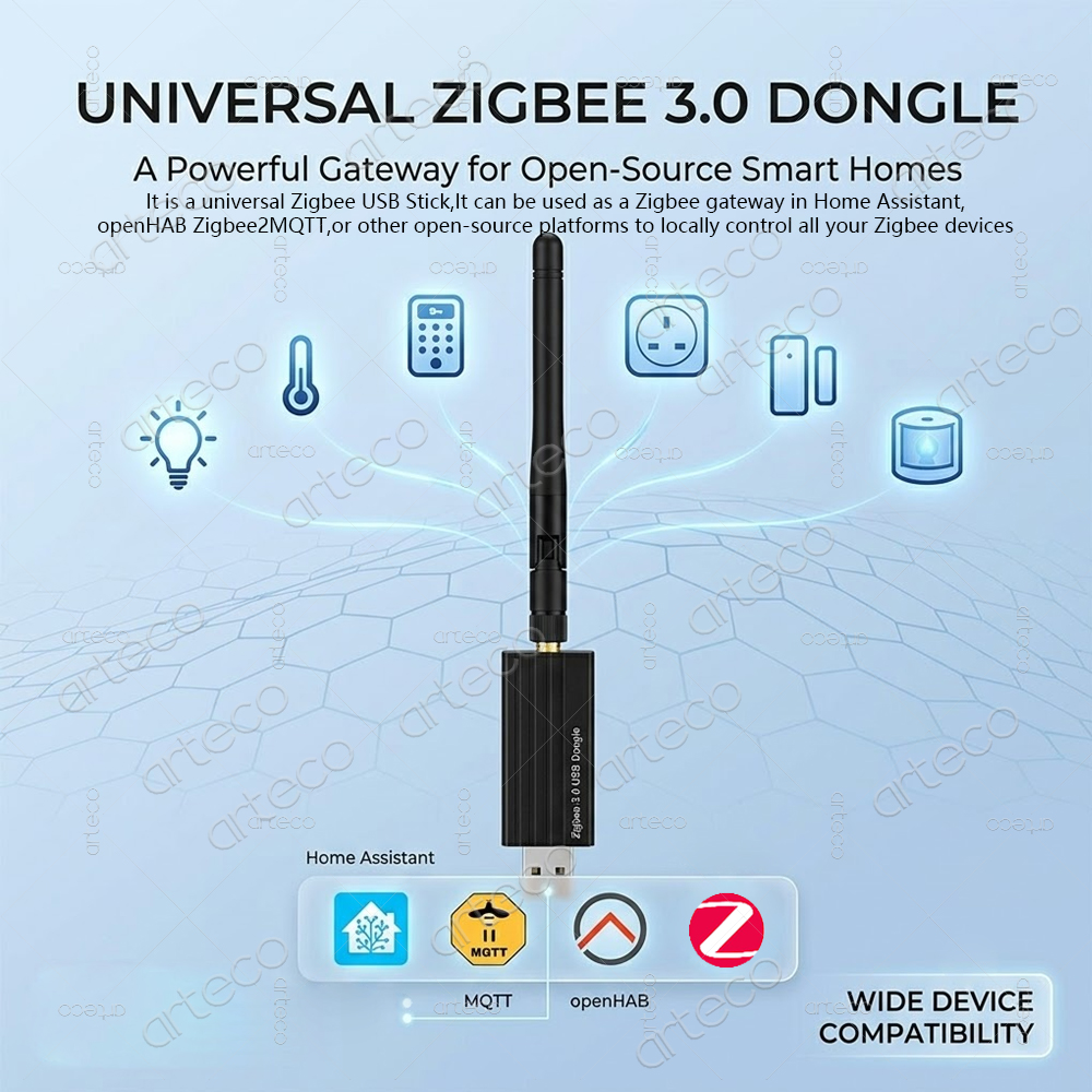 ดองเกิล Zigbee 3.0 USB อเนกประ - Zigbee Coordinator Stick บทวิจารณ์และราคา