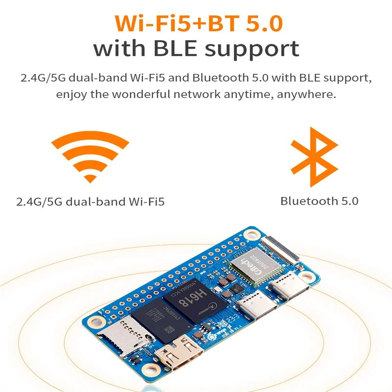 Orange Pi Zero 2 W 2GB RAM DDR - Pi Zero W Board บทวิจารณ์และราคา