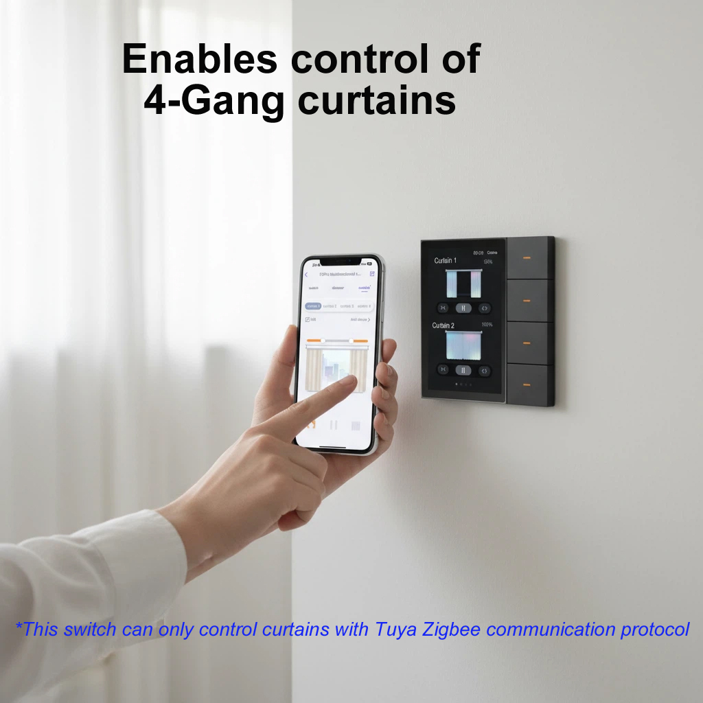 แผงควบคุมอัจฉริยะ F3-pro Tuya  - Home Automation Technology บทวิจารณ์และราคา