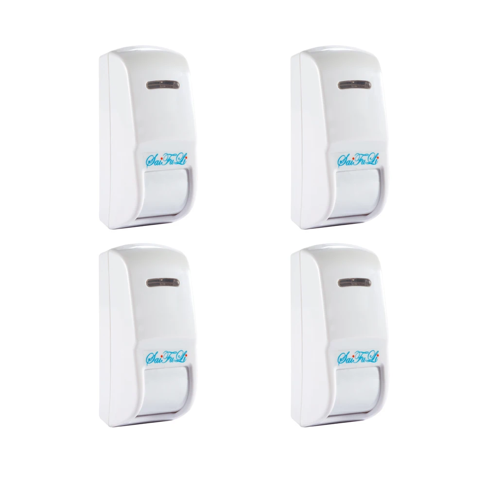4 ชิ้นลวดผ้าม่านเครื่องตรวจจับ - Motion Sensor Pir Wired บทวิจารณ์และราคา