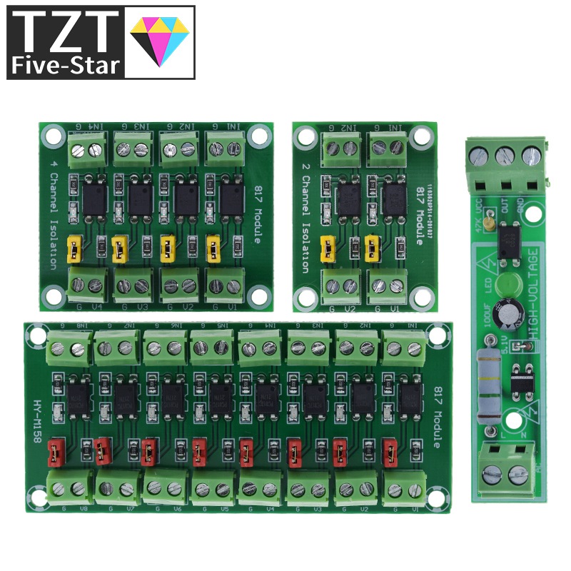 PC817 1 2 4 8 ช่อง OPTOCOUPLER - Relay 8 Channel Board บทวิจารณ์และราคา