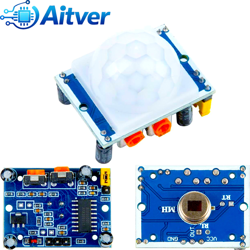 โมดูลเซ็นเซอร์ตรวจจับความเคลื่ - Motion Sensor Pir Wired บทวิจารณ์และราคา