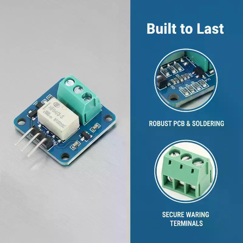 โมดูลรีเลย์สัญญาณขนาดเล็ก DC 3 - Home Automation Diy Projects บทวิจารณ์และราคา