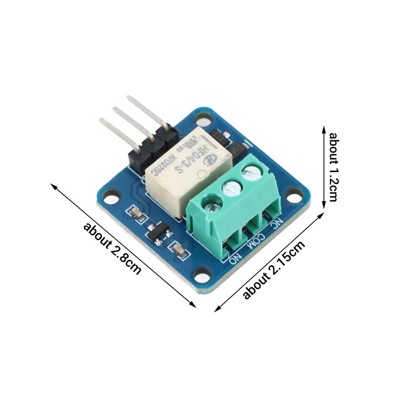 โมดูลรีเลย์สัญญาณขนาดเล็ก DC 3 - Home Automation Diy Projects บทวิจารณ์และราคา