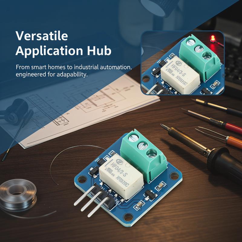 โมดูลรีเลย์สัญญาณขนาดเล็ก DC 3 - Home Automation Diy Projects บทวิจารณ์และราคา