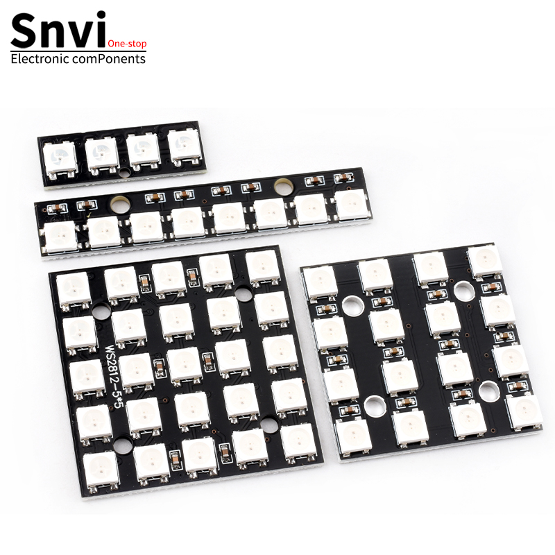 ใหม่ WS2812 LED 5050 RGB 8x8 L - Rgb Led Matrix 8X8 บทวิจารณ์และราคา