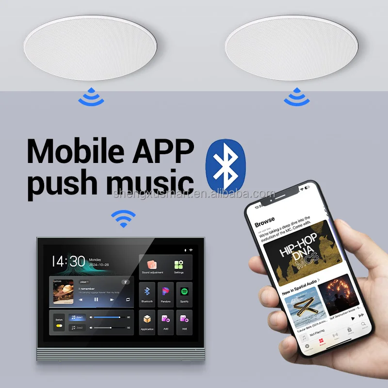 ลำโพงสมาร์ทโฮมดีไซน์ใหม่ขนาด 7 - Home Automation System Design บทวิจารณ์และราคา