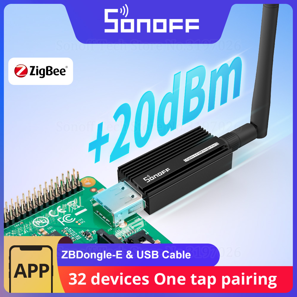 SONOFF ZBDongle-E USB Dongle P - Zigbee Coordinator Stick บทวิจารณ์และราคา
