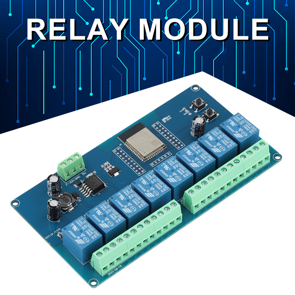 โมดูลรีเลย์ ESP32 รองรับ WIFI  - Relay 8 Channel Board บทวิจารณ์และราคา
