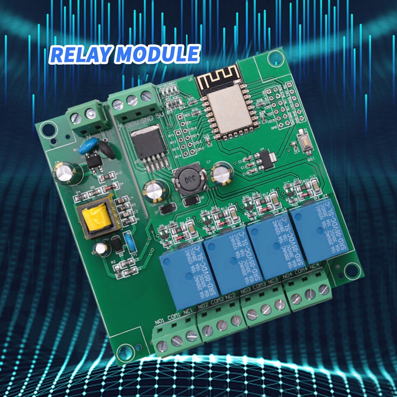 ESP8266 ไร้สาย WIFI 4 ช่องรีเล - Relay 8 Channel Board บทวิจารณ์และราคา