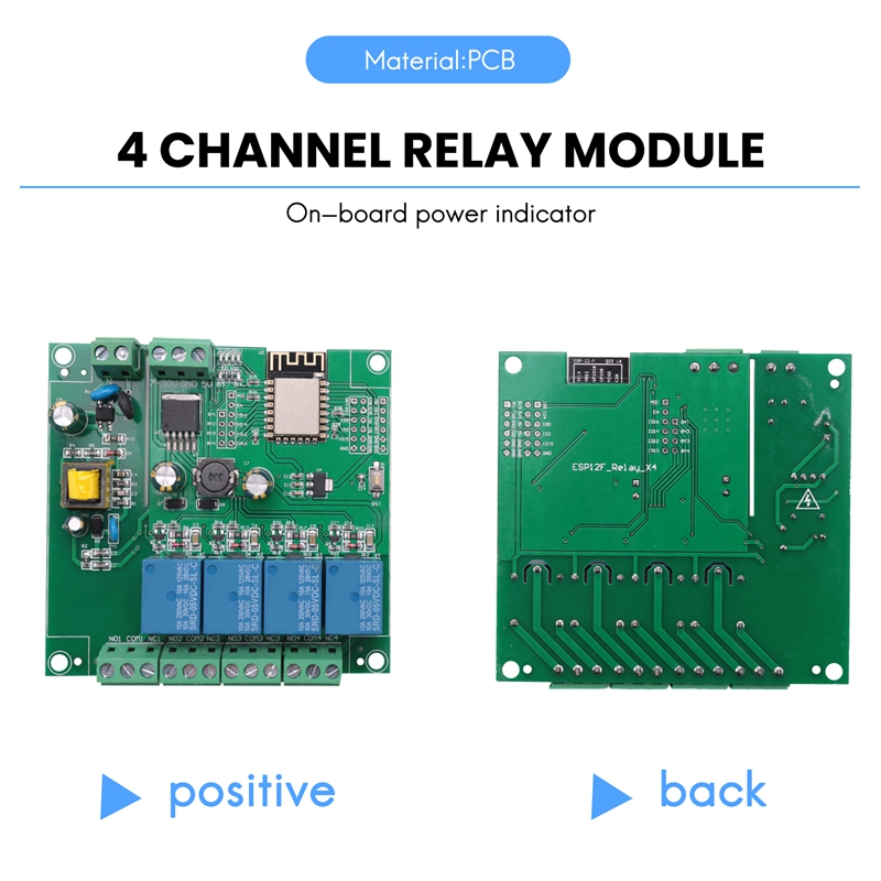 ESP8266 ไร้สาย WIFI 4 ช่องรีเล - Relay 8 Channel Board บทวิจารณ์และราคา