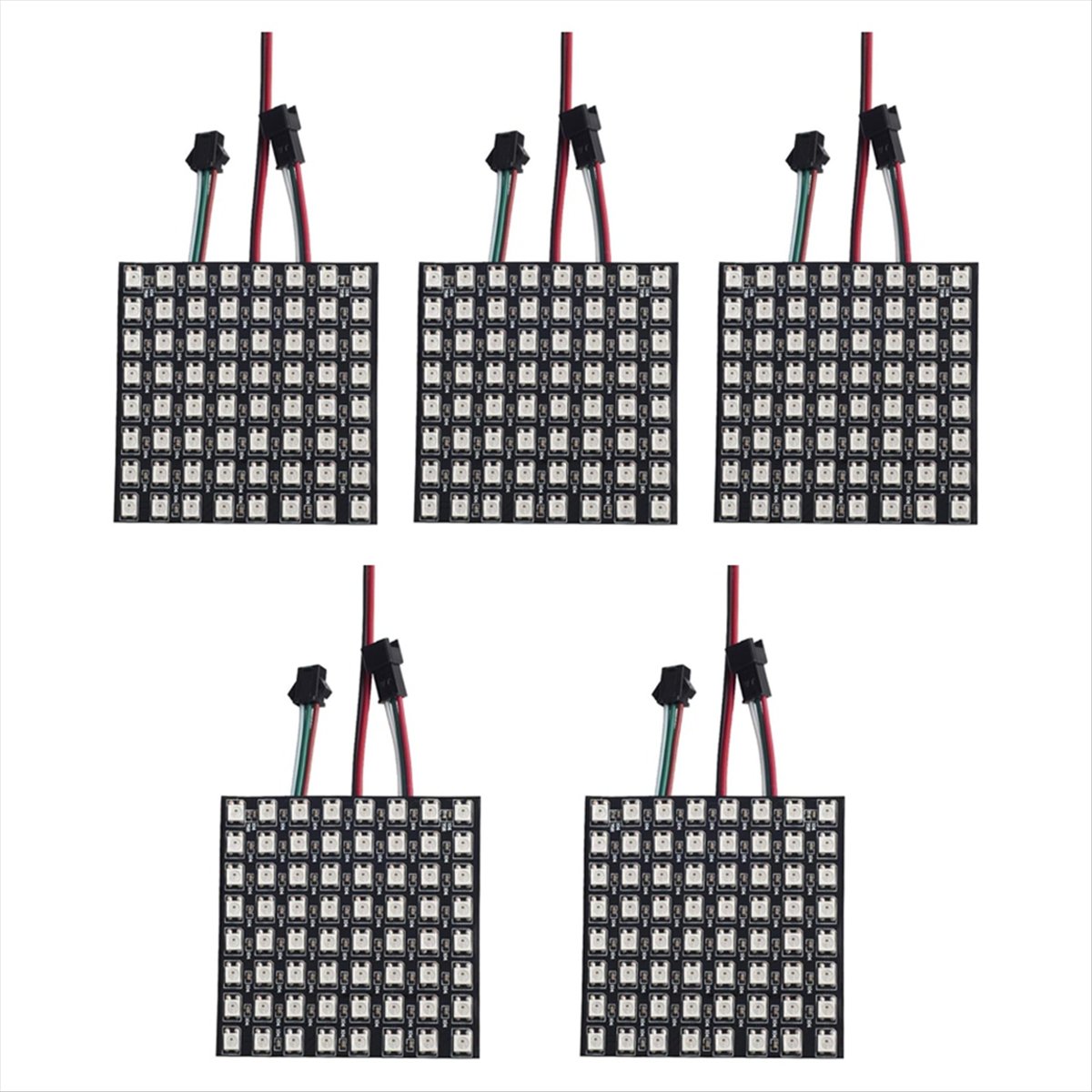 A36R WS2812B จอแสดงผลแบบดอทเมท - Rgb Led Matrix 8X8 บทวิจารณ์และราคา