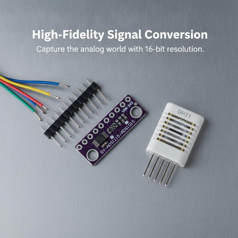 โมดูล ADS1115 ปรับค่าเกนได้ 16 - Home Automation Systems Diy บทวิจารณ์และราคา