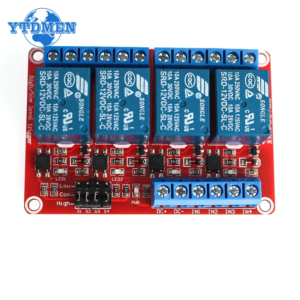 1PCS โมดูลรีเลย์ 5V 12V 24V 1  - Relay 8 Channel Board บทวิจารณ์และราคา